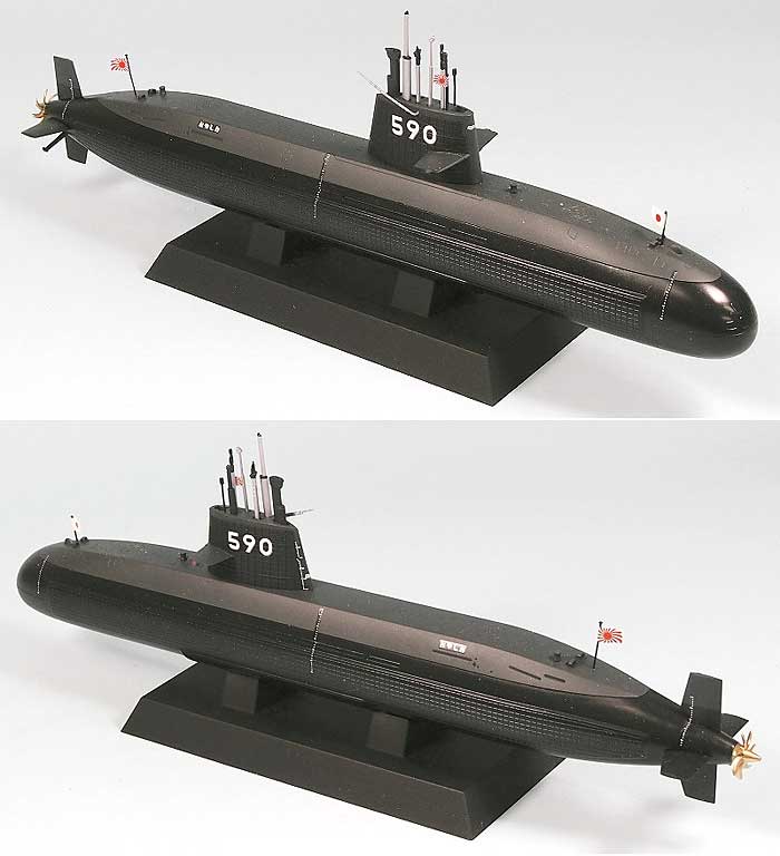 ピットロード 海上自衛隊 潜水艦 SS-590 おやしお 1/350
