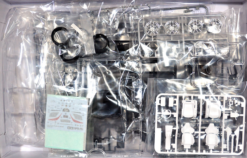 タミヤ フルビュー レクサス LFA 1/24 スポーツカーシリーズ 325