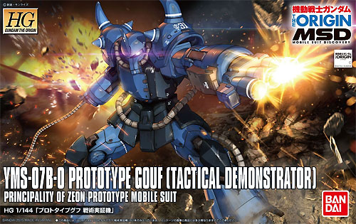 HG ジ・オリジン YMS-07B-0 プロトタイプグフ 戦術実証機 バンダイ