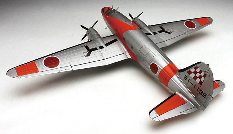 プラッツ 航空自衛隊 C-46 AACS 飛行点検機 1/144 自衛隊機シリーズ PD