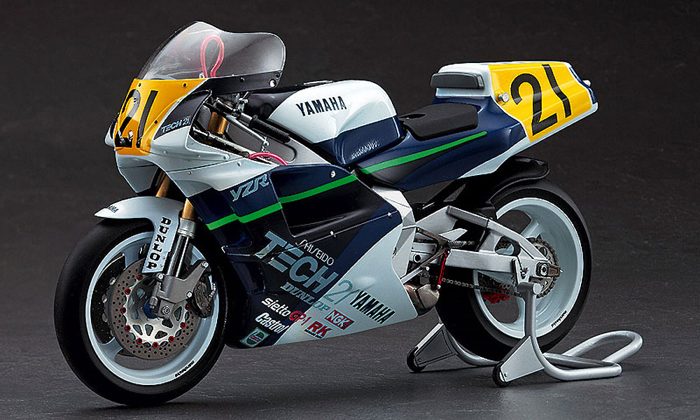 ハセガワ ヤマハ YZR500 (OWA8) TECH 21 1989 1/12 バイク 限定生産