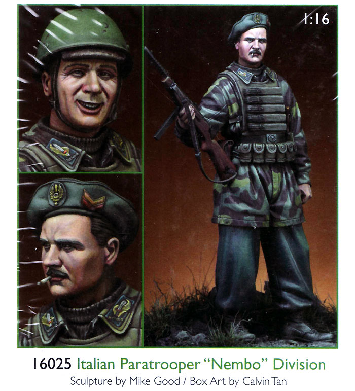 1/16 フィギュア イタリア空挺兵 ネンボゥ師団 Alpine Miniatures