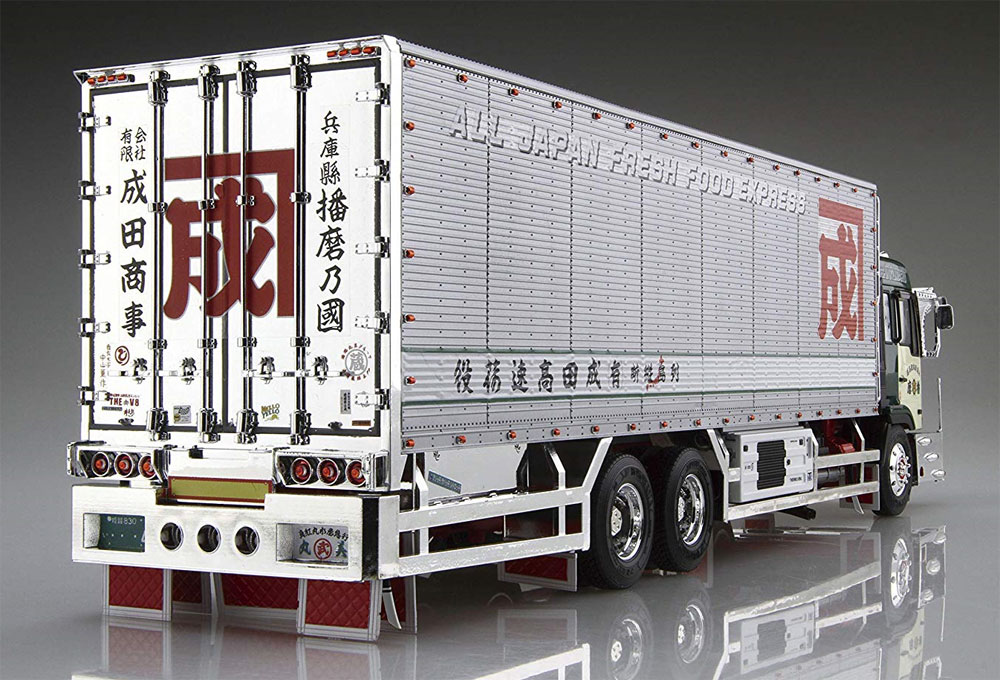 1/32 アートトラック 丸美グループ 成田商事 真紅丸4番 アオシマ文化教材社