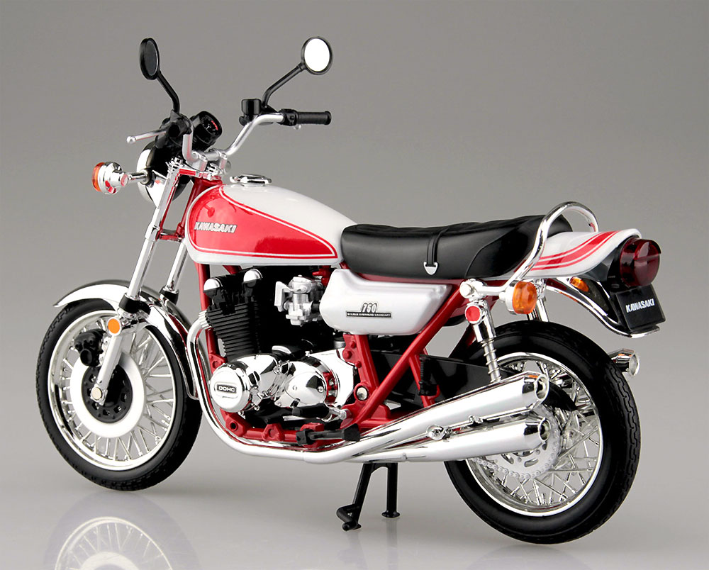 1/12 完成品バイクシリーズ カワサキ 750RS (Z2) 赤白カラー アオシマ