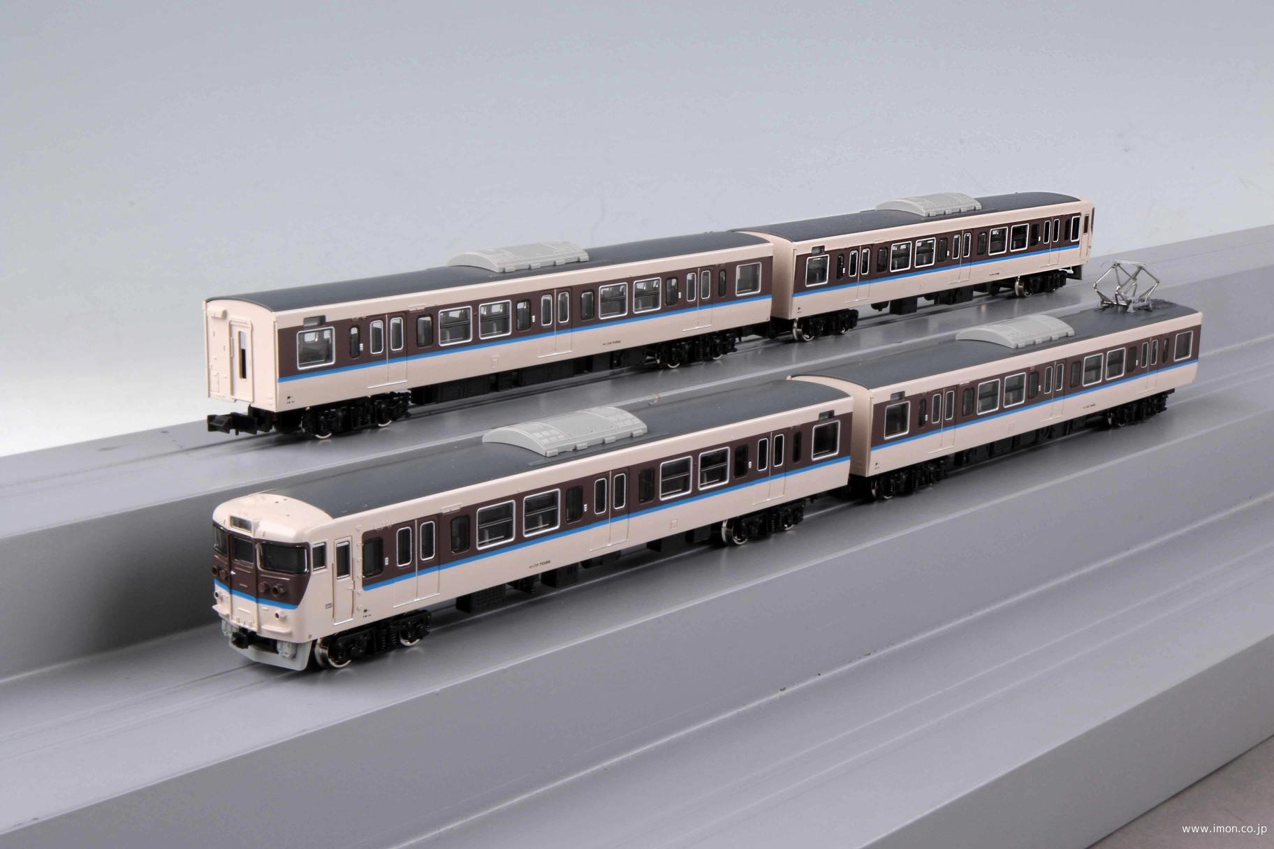 113系7000 40N体質改善車・ホシF5編成・黒色スカート基本