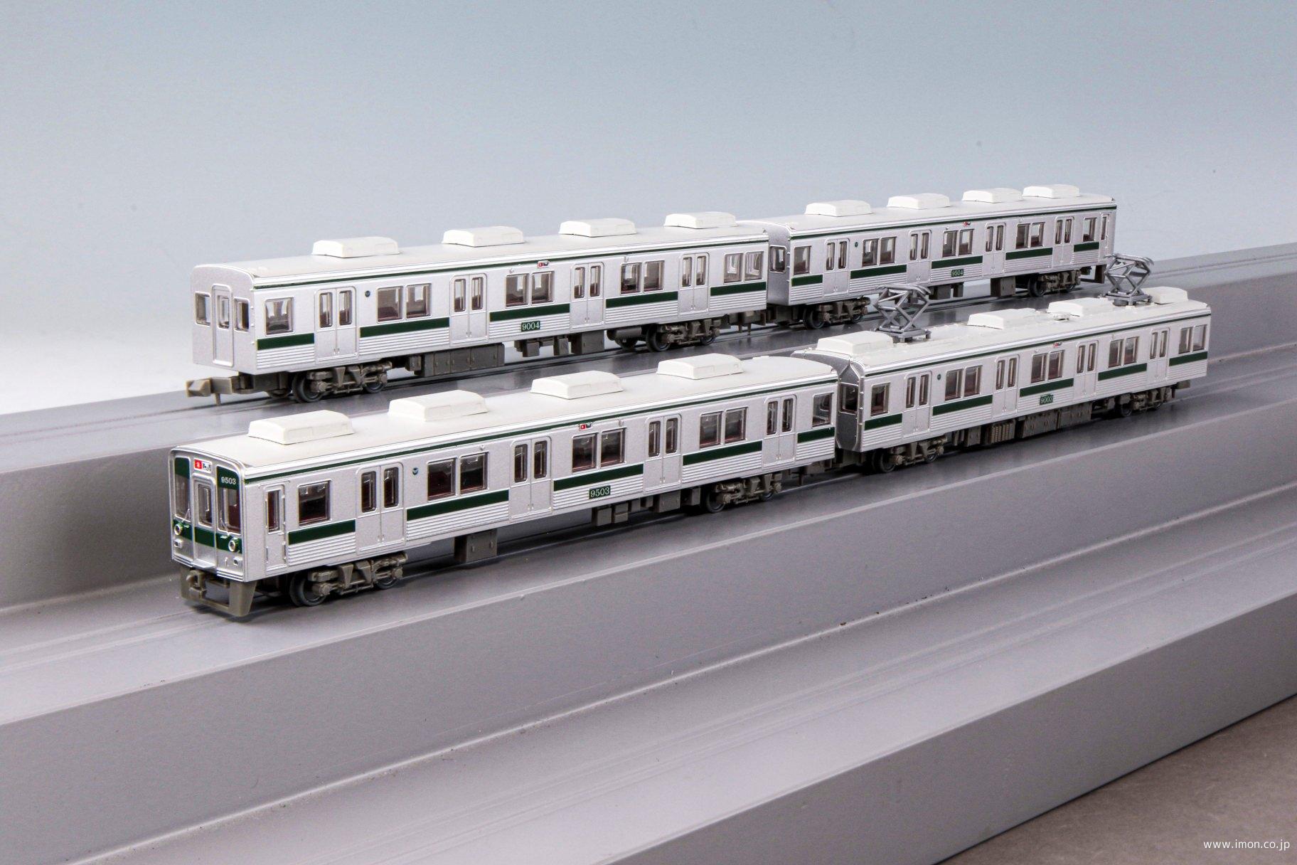 鉄コレ 南海電気鉄道9000系 旧塗装・緑帯4両B | 鉄道模型店