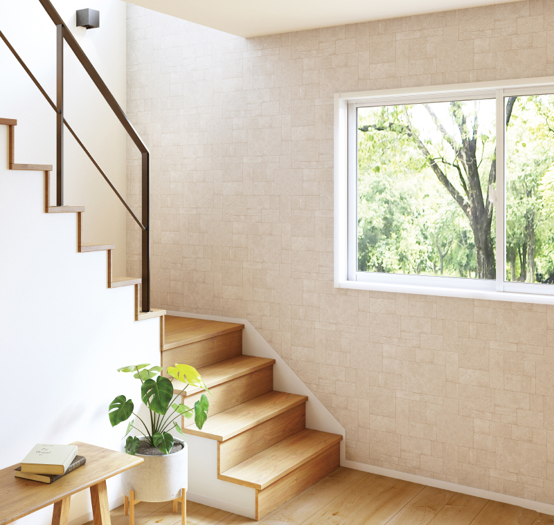 タイル・レンガ調のクロス ｜ クロス張替え・壁紙張替え／内装