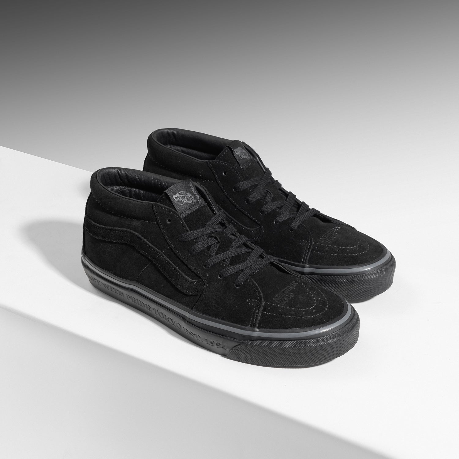 NEIGHBORHOOD | Vans Sk8 Mid Black – INVINCIBLE Indonesia