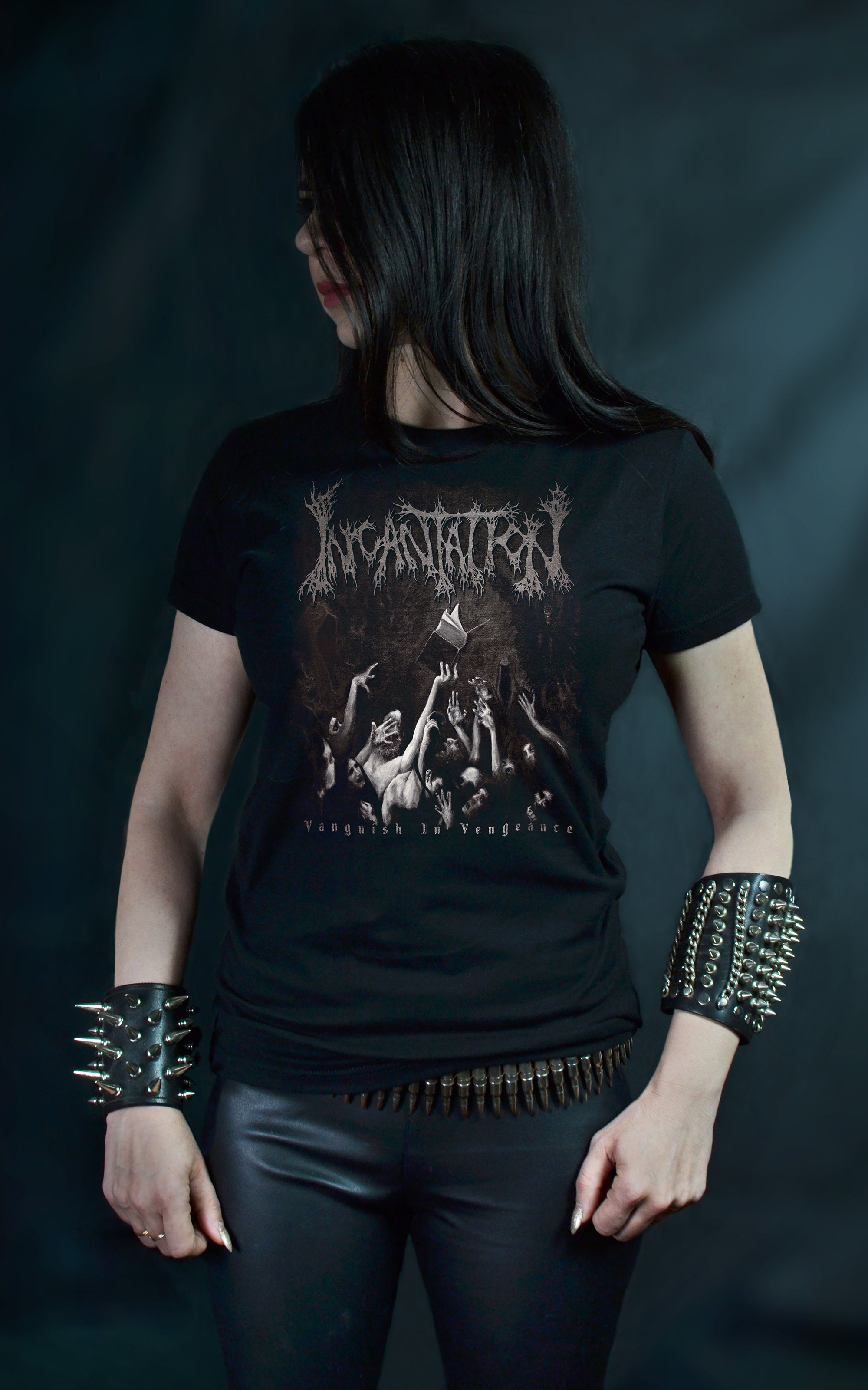 INCANTATION - Vanquish in Vengeance (T-SHIRT -OR- GIRLIE