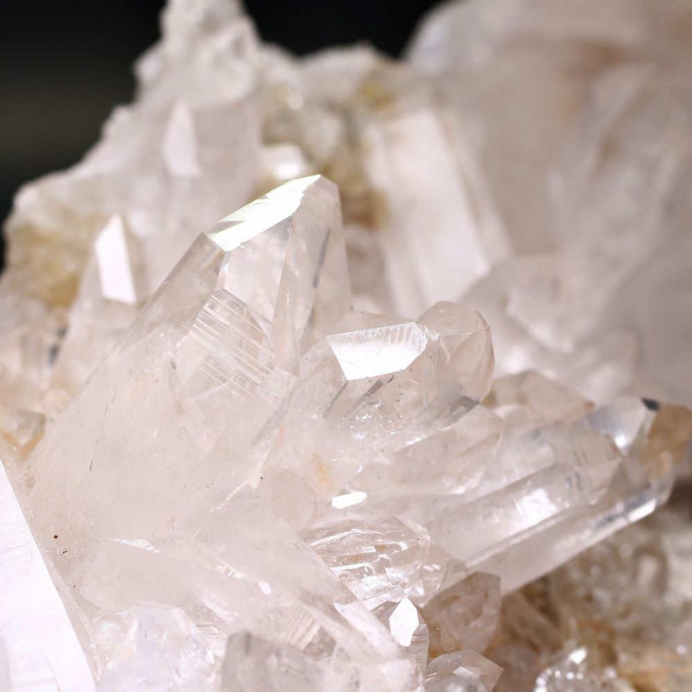 インド/ダーラ産ヒマラヤ水晶クラスター/ダーラクォーツ（原石788g