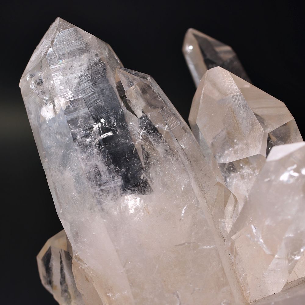 インド/ダーラ産ヒマラヤ水晶クラスター/ダーラクォーツ（大型原石