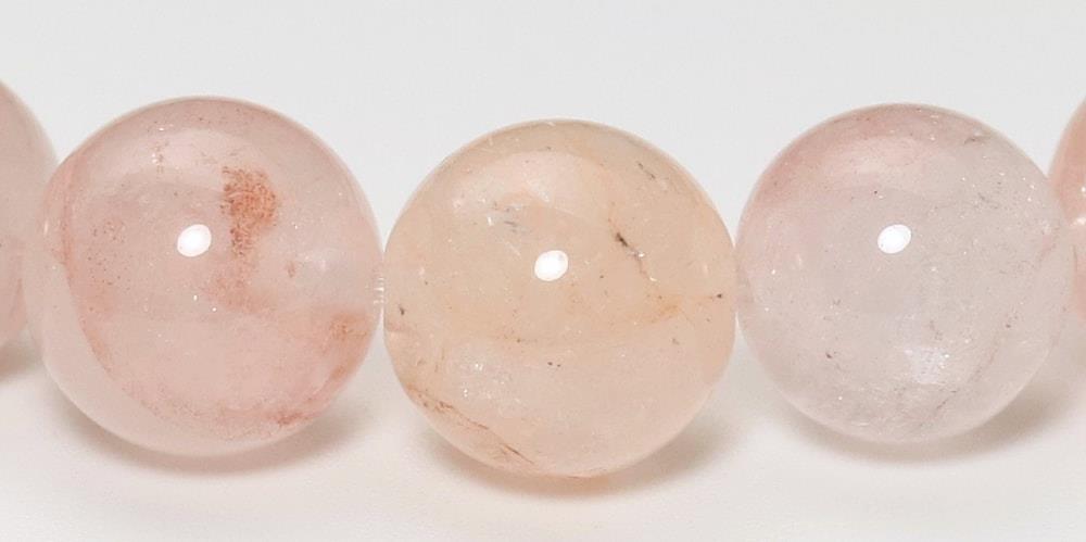 高品質]マニカラン産ヒマラヤ水晶ブレスレット（約8.5mm玉/ライ