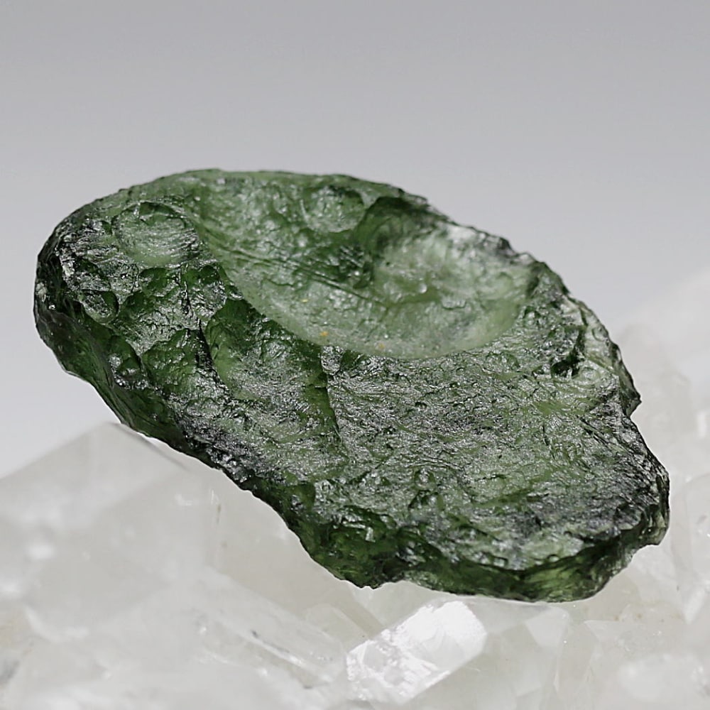 高品質・チェコ共和国産]天然モルダバイト原石（6.9g） - 埼玉県吉川市