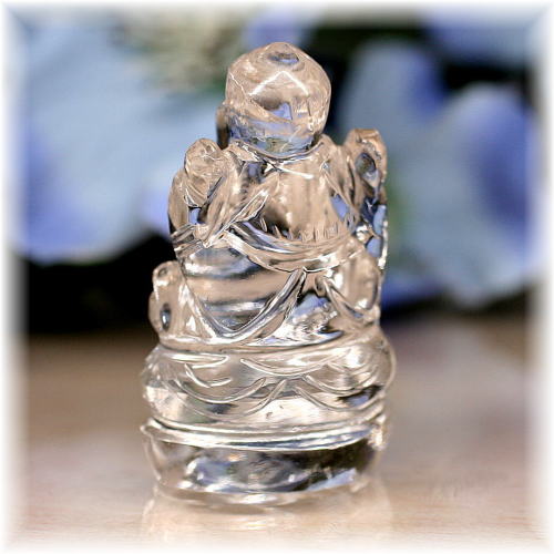 ガネッシュヒマール産]ヒマラヤ水晶ガネーシャ像 - 埼玉県吉川市の