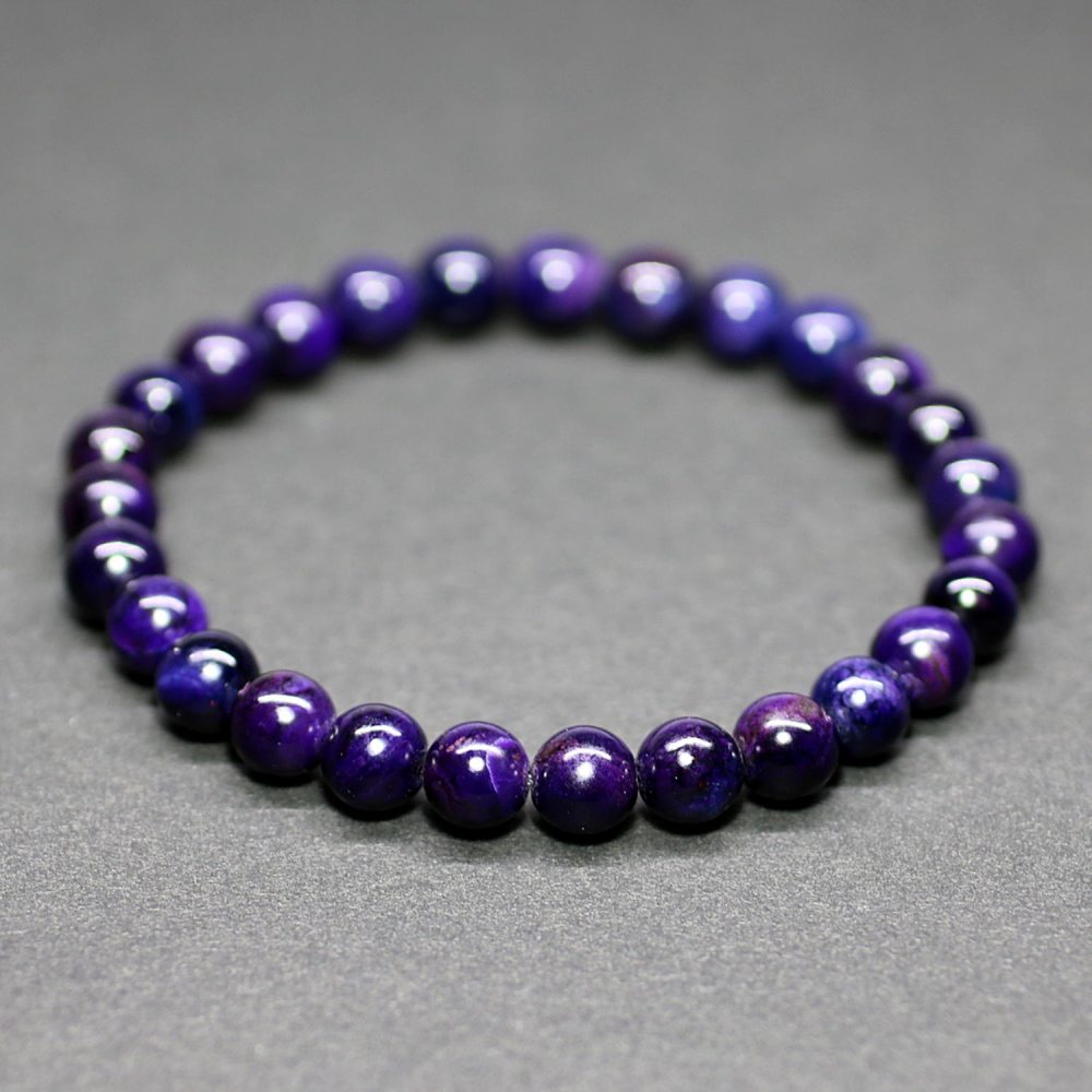 高品質]スギライトブレスレット（約7mm玉） - 埼玉県吉川市の天然石