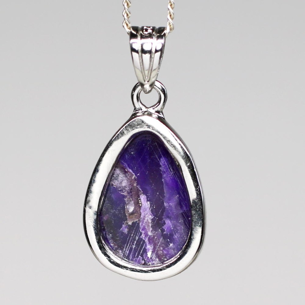 高品質] スギライトペンダントトップ（シルバー925） - 埼玉県吉川市の