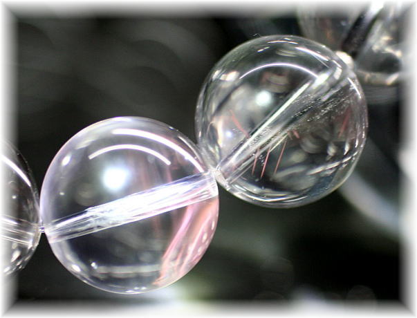 希少・最高品質]ピンクエンジェルラダークォーツブレスレット（約14.5