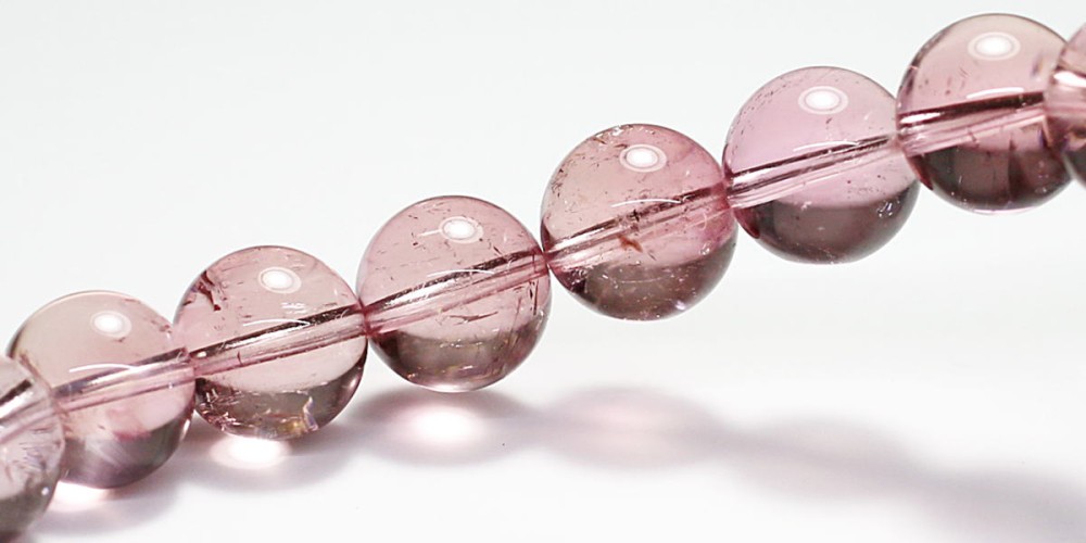 トップクォリティ] アフガニスタン産ピンクトルマリンブレスレット（約