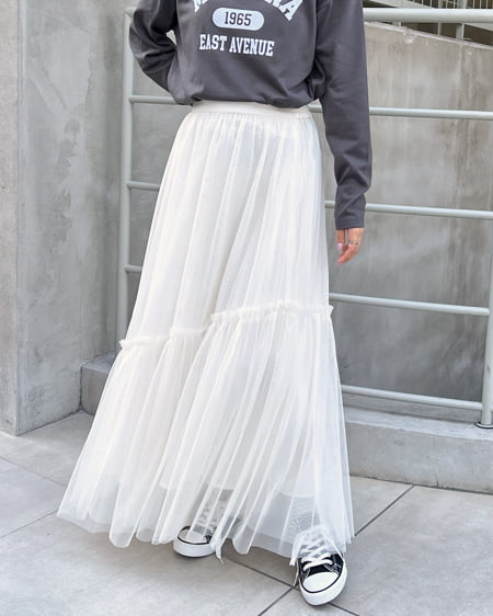チュールティアードスカート｜INGNI(イング) 公式通販｜INGNI STORE