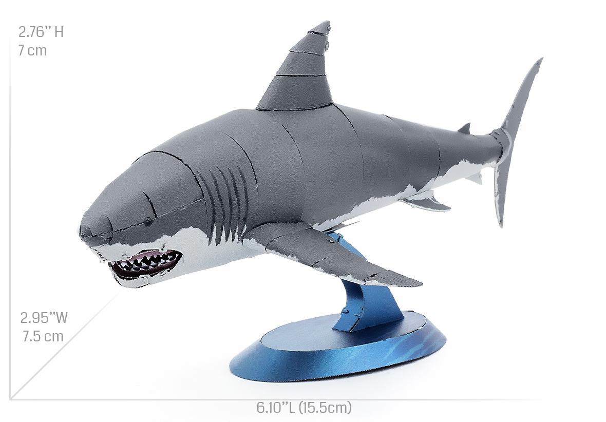 Great White Shark Metal Earth - Innovatoys