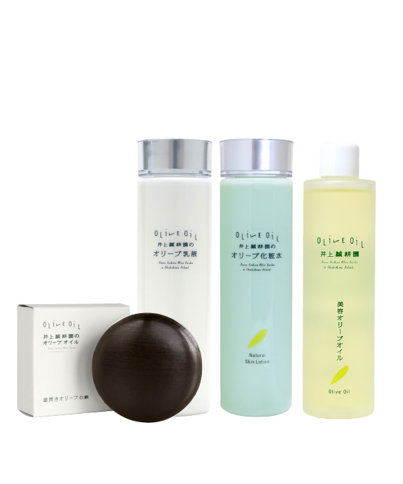 オリーブ化粧品セット商品一覧 ｜ 井上誠耕園
