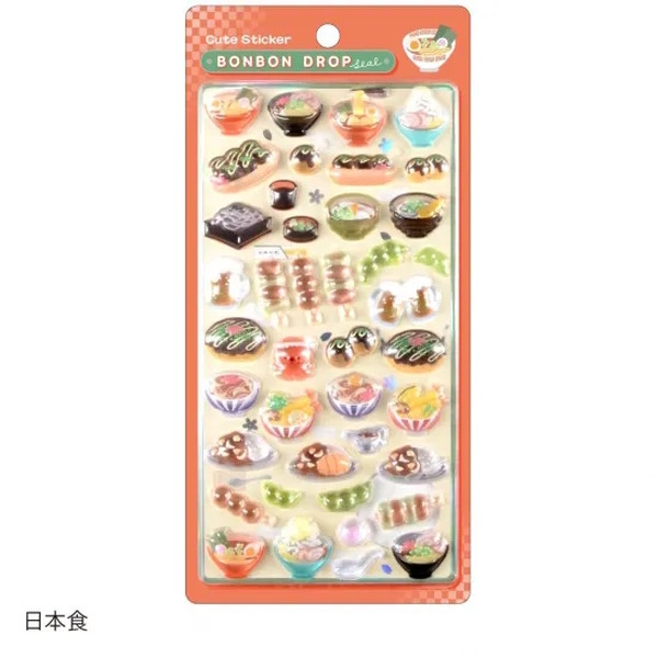 ボンボンドロップシールより和柄、churukiraシリーズなど全28柄が再販