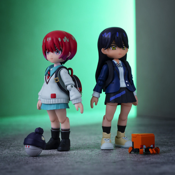 ガンダム ジークアクス」マチュ＆ニャアンのデフォルメ可動フィギュア