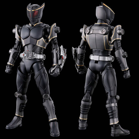 仮面ライダーリュウガ」の新作プラモ登場！暗黒の業火をまとった“黒い