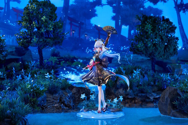 原神』稲妻キャラより「神里綾華」フィギュア化！堂々かつ清楚な“白鷺