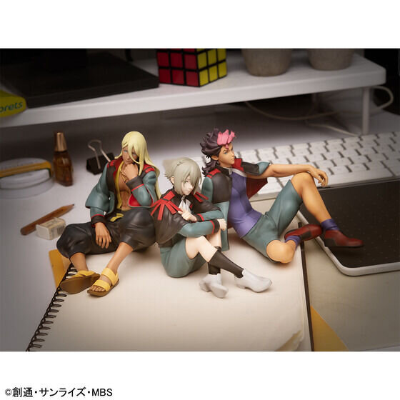 水星の魔女」より「グエル」ら御三家の御曹司がてのひらサイズに！座っ