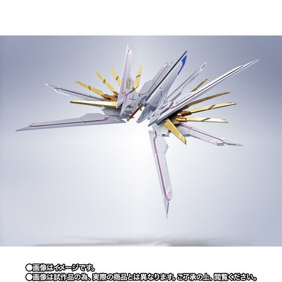 ストフリ弐式と組み合わせた「マイティーストライクフリーダム」の姿は