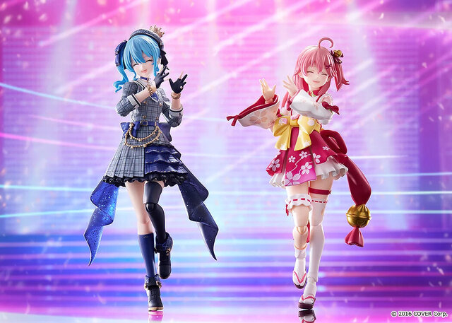 ホロライブ「星街すいせい」「さくらみこ」のfigmaが予約締切間近