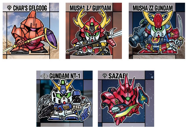 昔懐かしい「元祖SDガンダム」のシール付きスナック発売決定！「ν