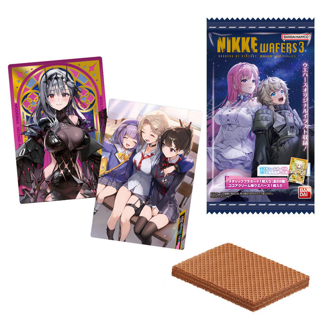 コスチュームカードは箔押し仕様！『勝利の女神：NIKKE ウエハース3