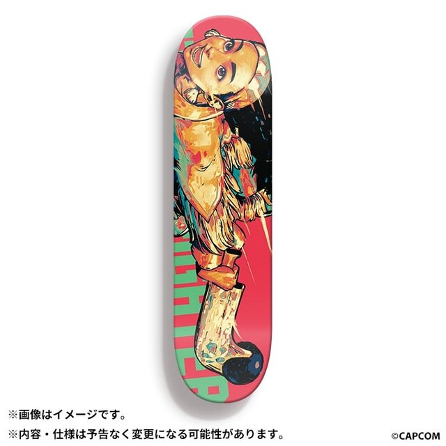 スト6』リュウや春麗らがデザインされたスケボーが最高にクール