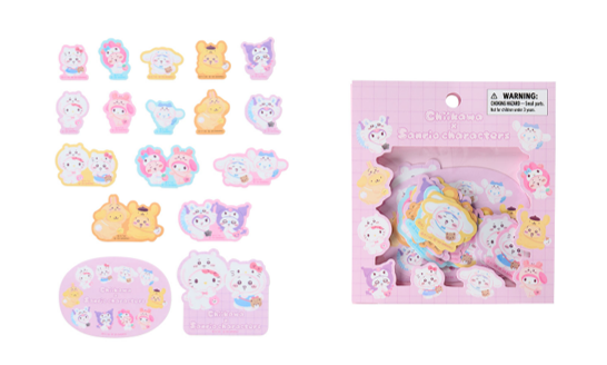 即完売した「ちいかわ」×「サンリオ」コラボアイテム、全商品が受注