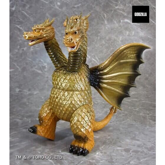 第3次怪獣ブーム”の「ゴジラソフビ」が令和に復刻！キングギドラは3本