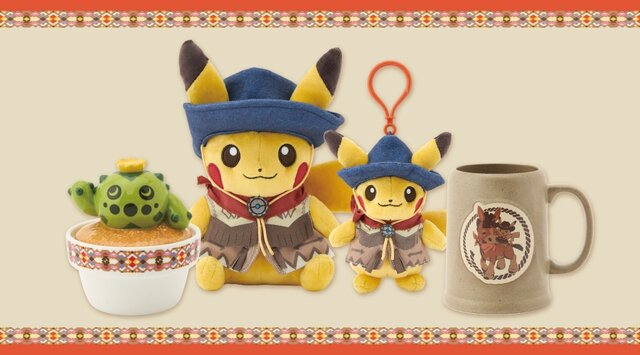 砂漠を旅するピカチュウとドロバンコ！『ポケモン』新グッズ「Run Run