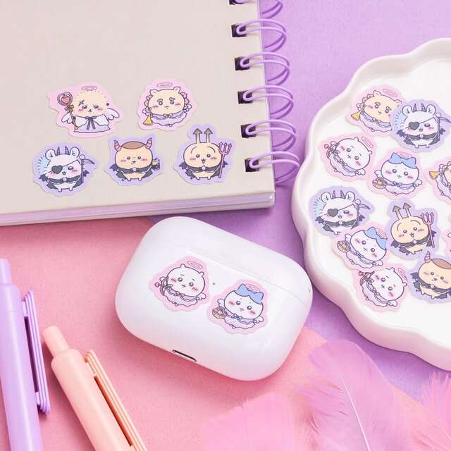 ラッコのタオルがカッコかわいい！「ちいかわ」てんし・あくまな