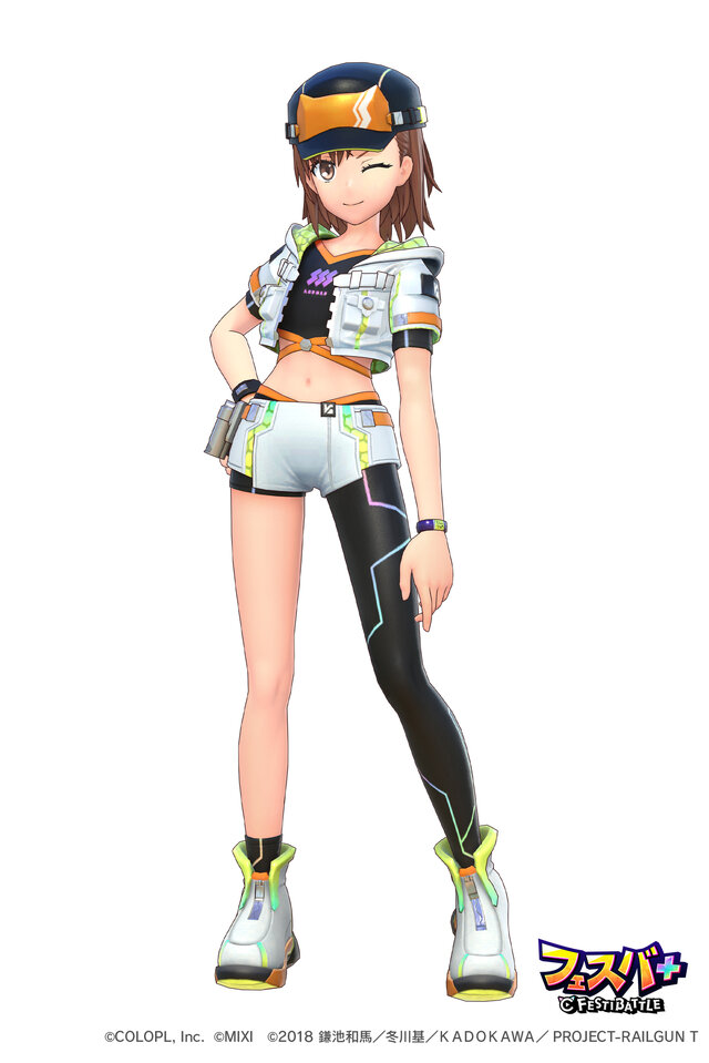 フェスバ+』×「とある科学の超電磁砲」開催！御坂美琴がオリジナル衣装