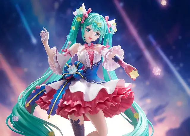 ツインテや衣装に散りばめられた星が綺麗！「初音ミク」エキスポ10周年