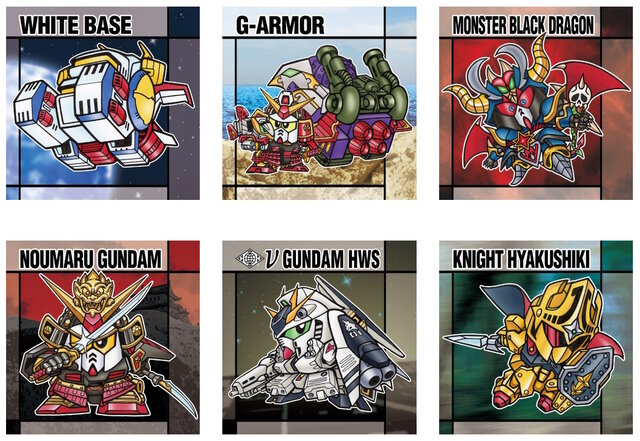 元祖SDガンダムスナック」第2弾発売！シールはνガンダムHWSはじめ