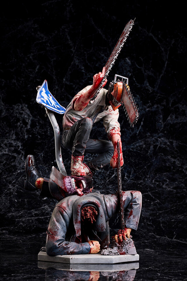 7万超えの「チェンソーマン」フィギュアが最高にリアル！台座には固有