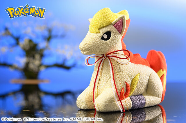 ポケモン』ポニータを伝統工芸の技で表現！お正月飾りや通年の