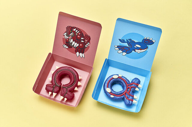 ポケモン』グラードン/カイオーガをモチーフにしたドーナツが発売