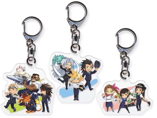 JR東海が『FF7』とコラボ！クラウドやティファ、エアリスたちが鉄道