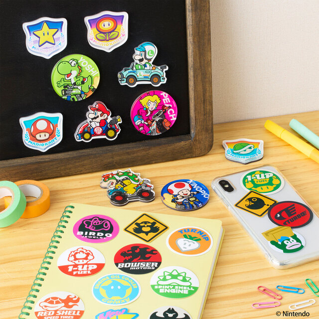 マリオカート ワールド』カートに乗ったキャラクターなどアクリル製