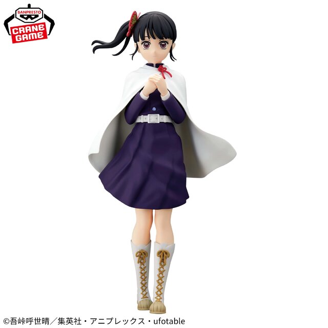 鬼滅の刃」クールな冨岡義勇、可憐な栗花落カナヲのプライズフィギュア