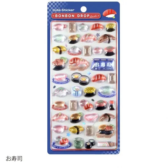 ボンボンドロップシール1月再販情報！和柄、churukiraシリーズなど全28