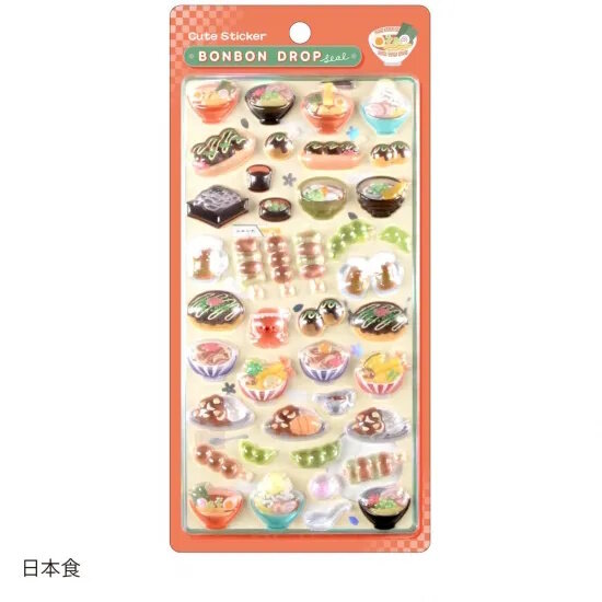 ボンボンドロップシールより和柄、churukiraシリーズなど全28柄が再販